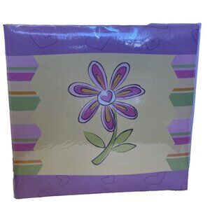 Scrapbook Album Pioneer E-Z Load 12x12 Memory Photo Book 20 Top Loading Flowers